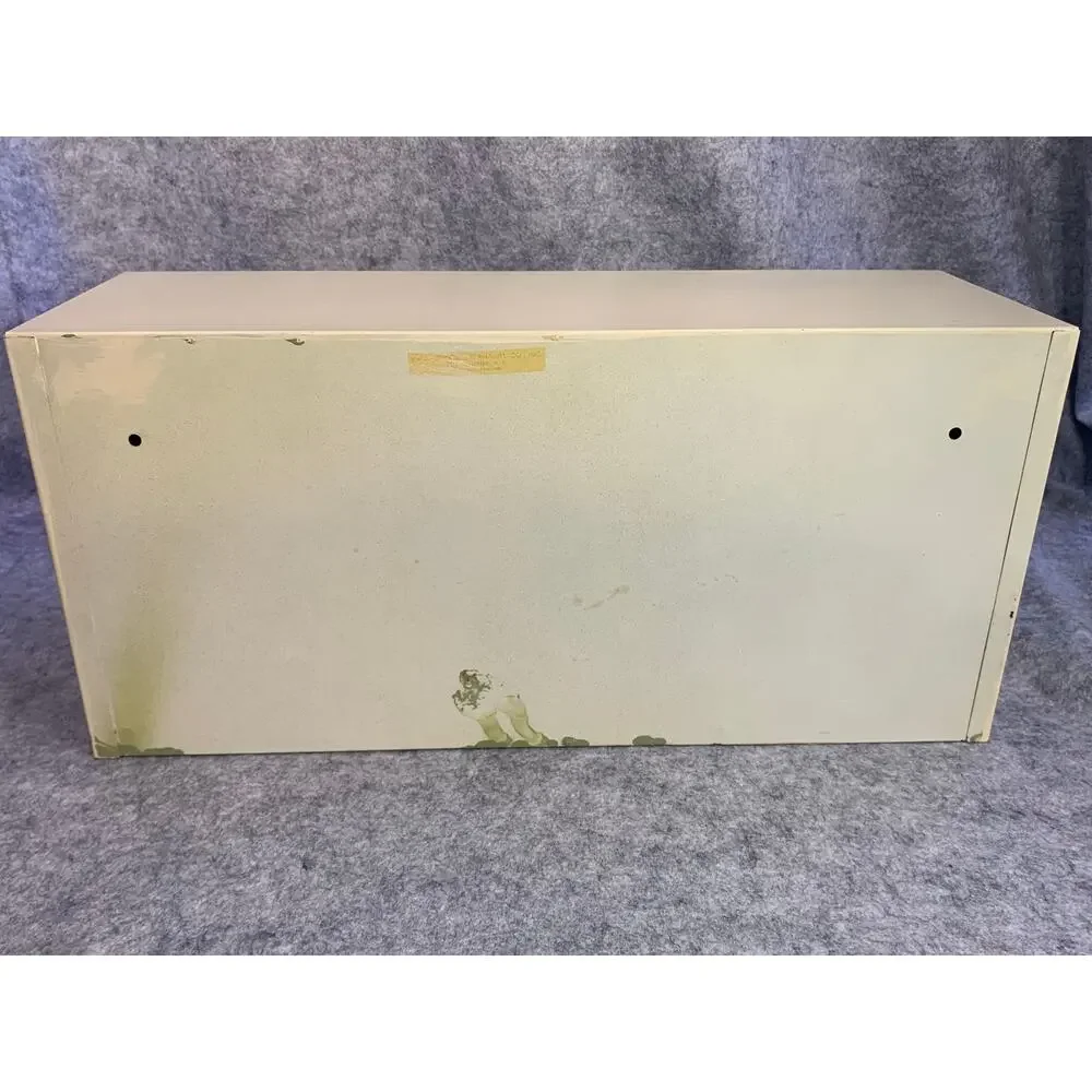 Vintage EMCO Binister Metal 4 Bin Canister, White, Counter or Wall Mount, 1950s